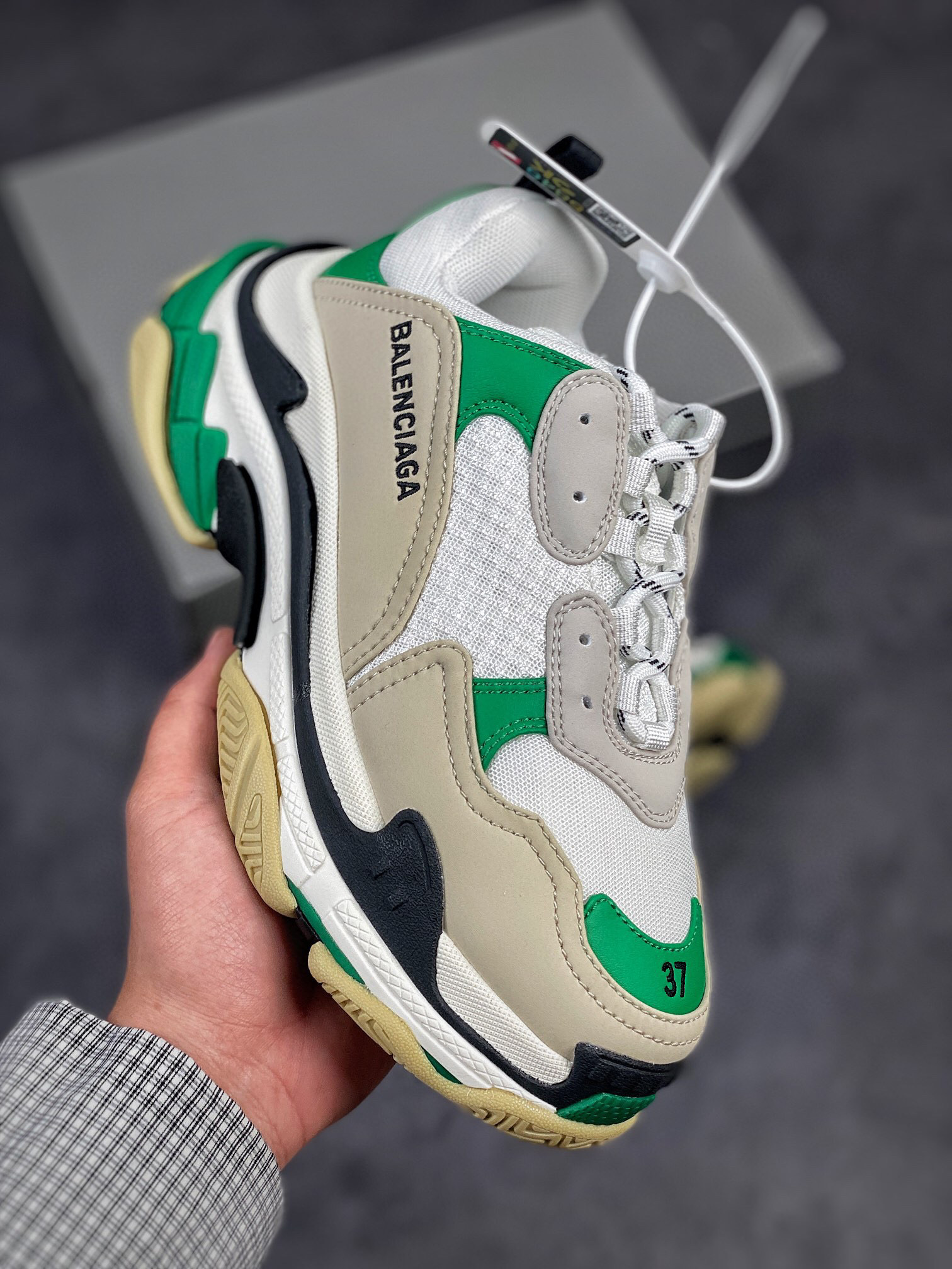 발렌시아가 트리플 남녀공용 신발 운동화 스니커즈