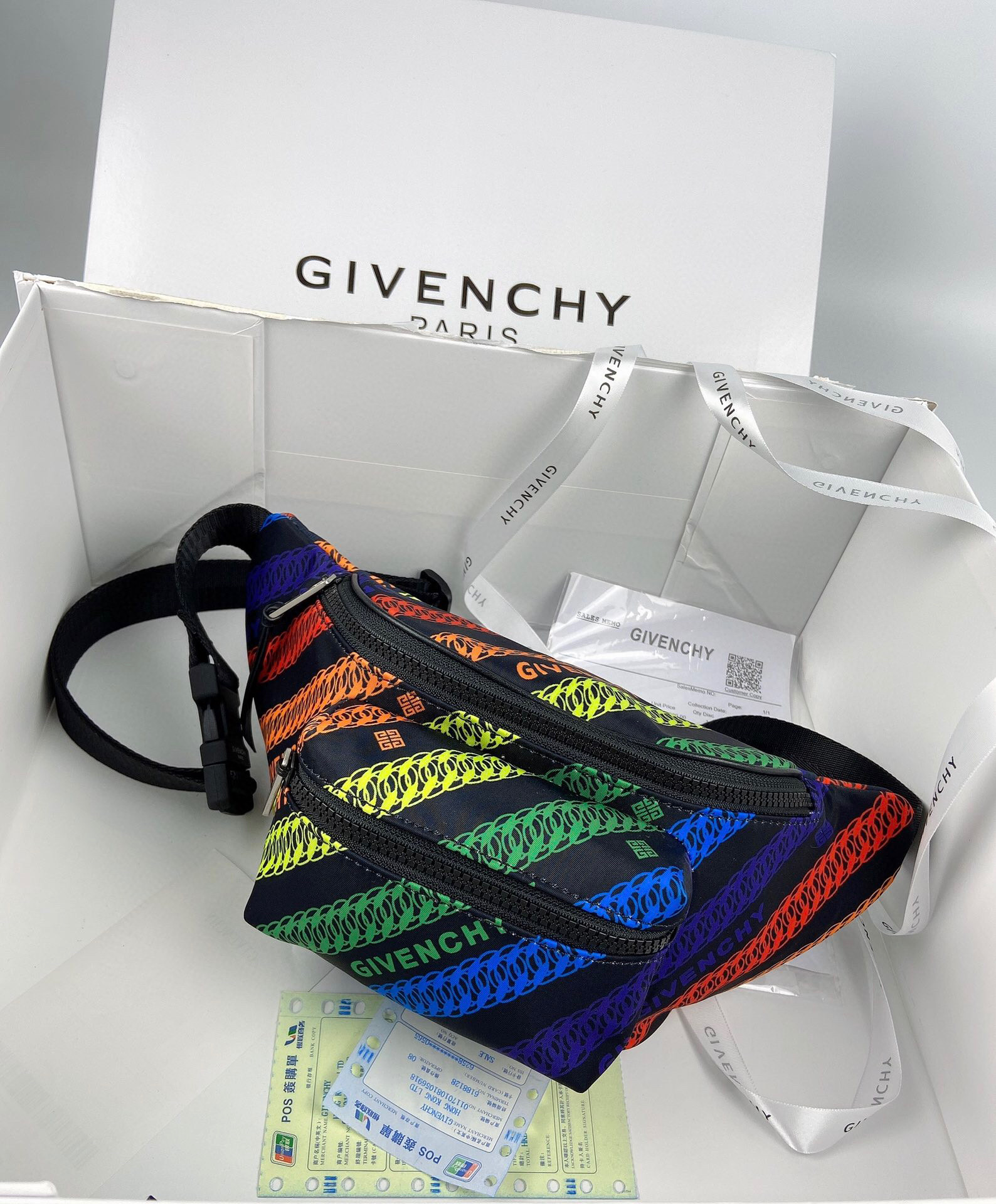 지방시 벨트백 힙색 슬링백 허리가방