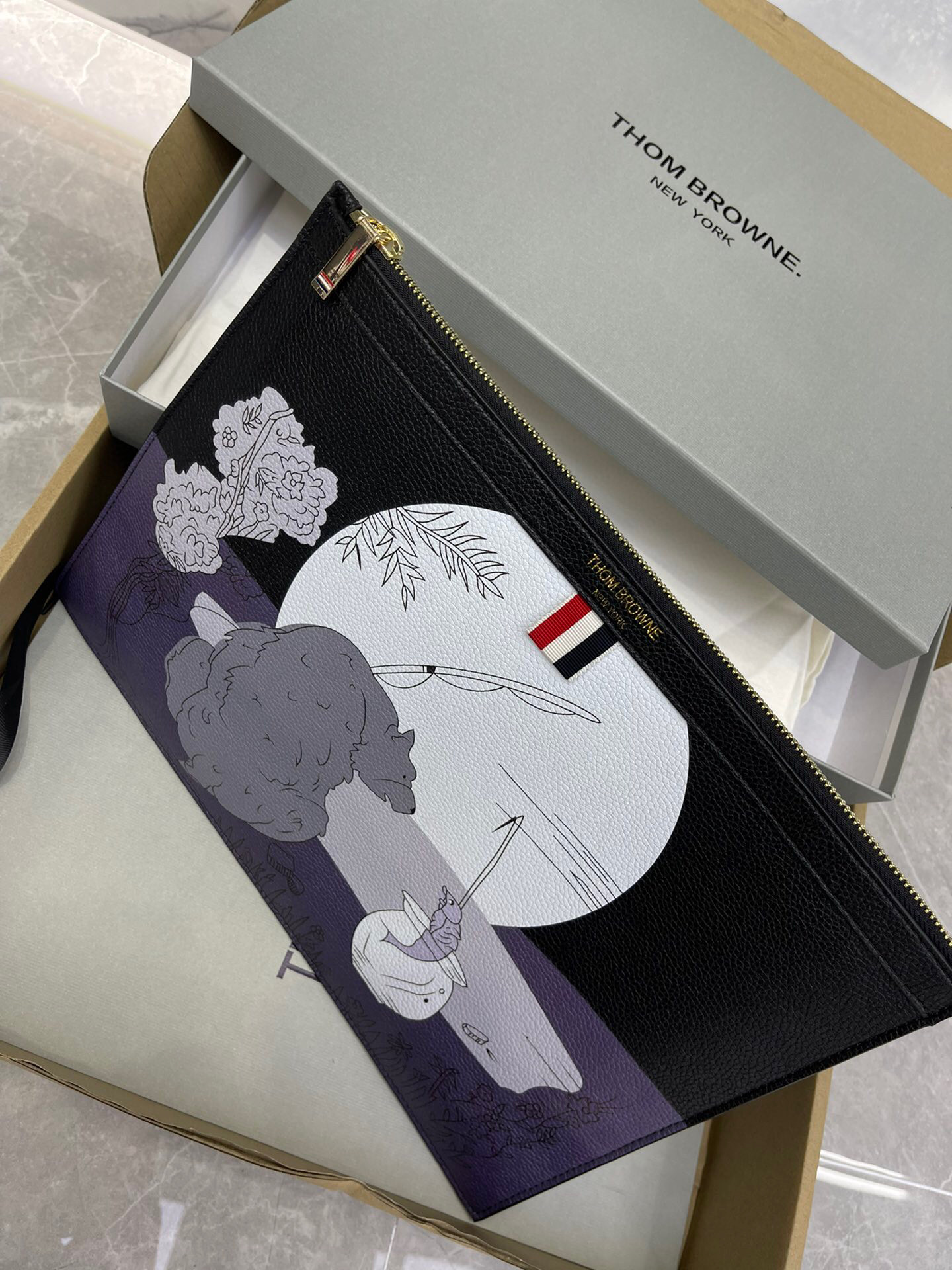 톰브라운 클러치백