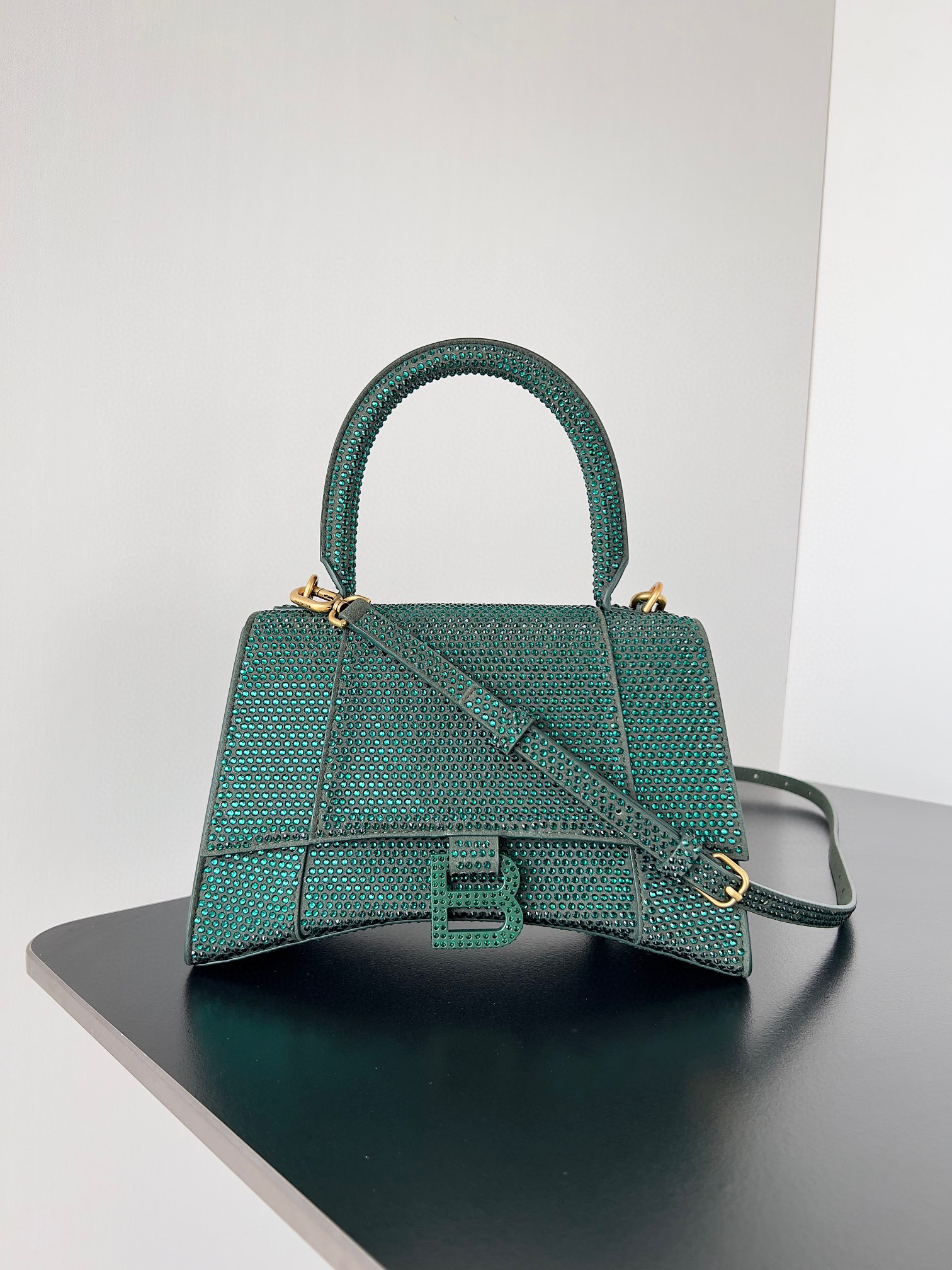 발렌시아가 아워글래스 핸들백 라지70553