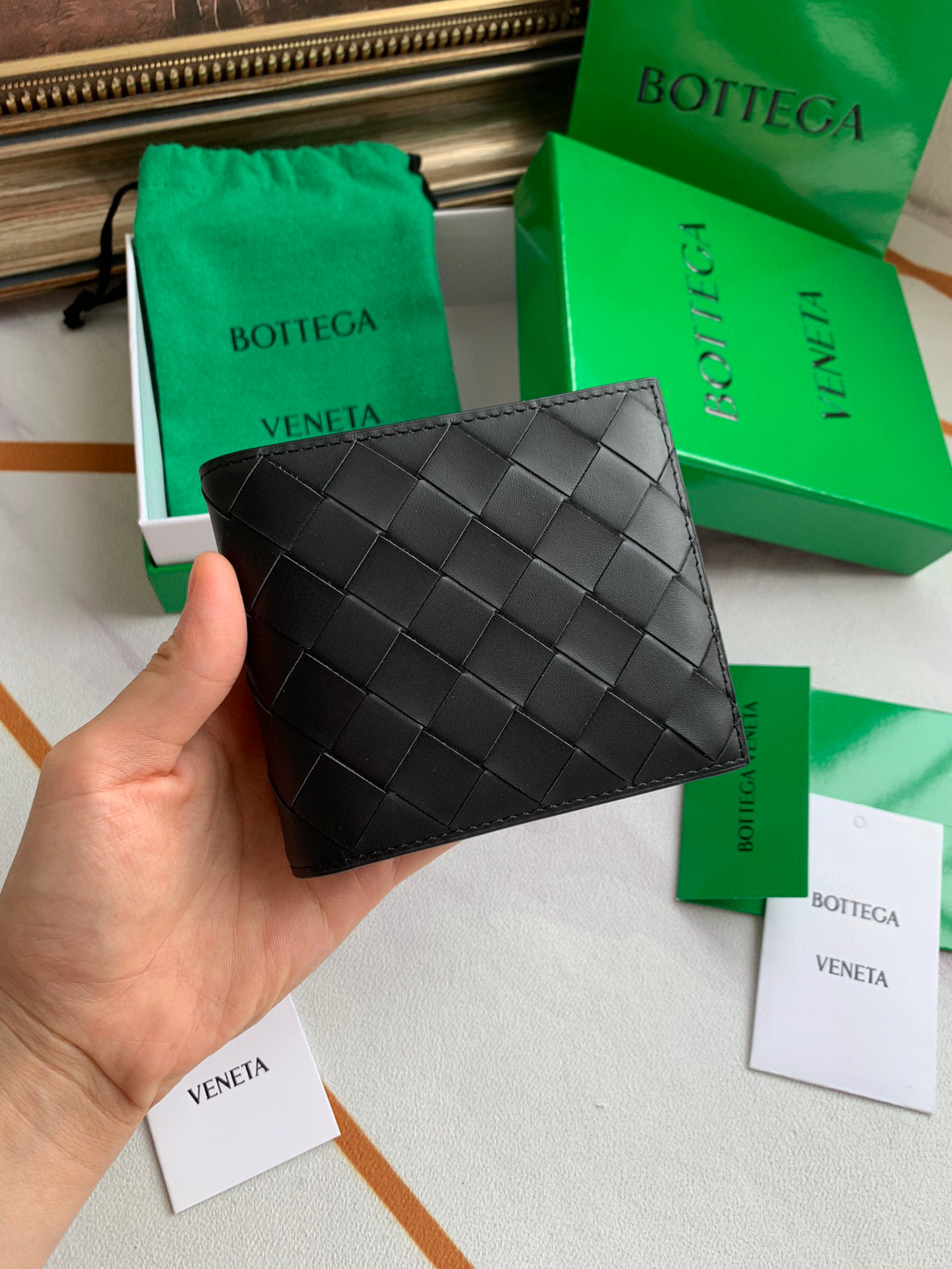 보테가베네타  605721 남자 반지갑