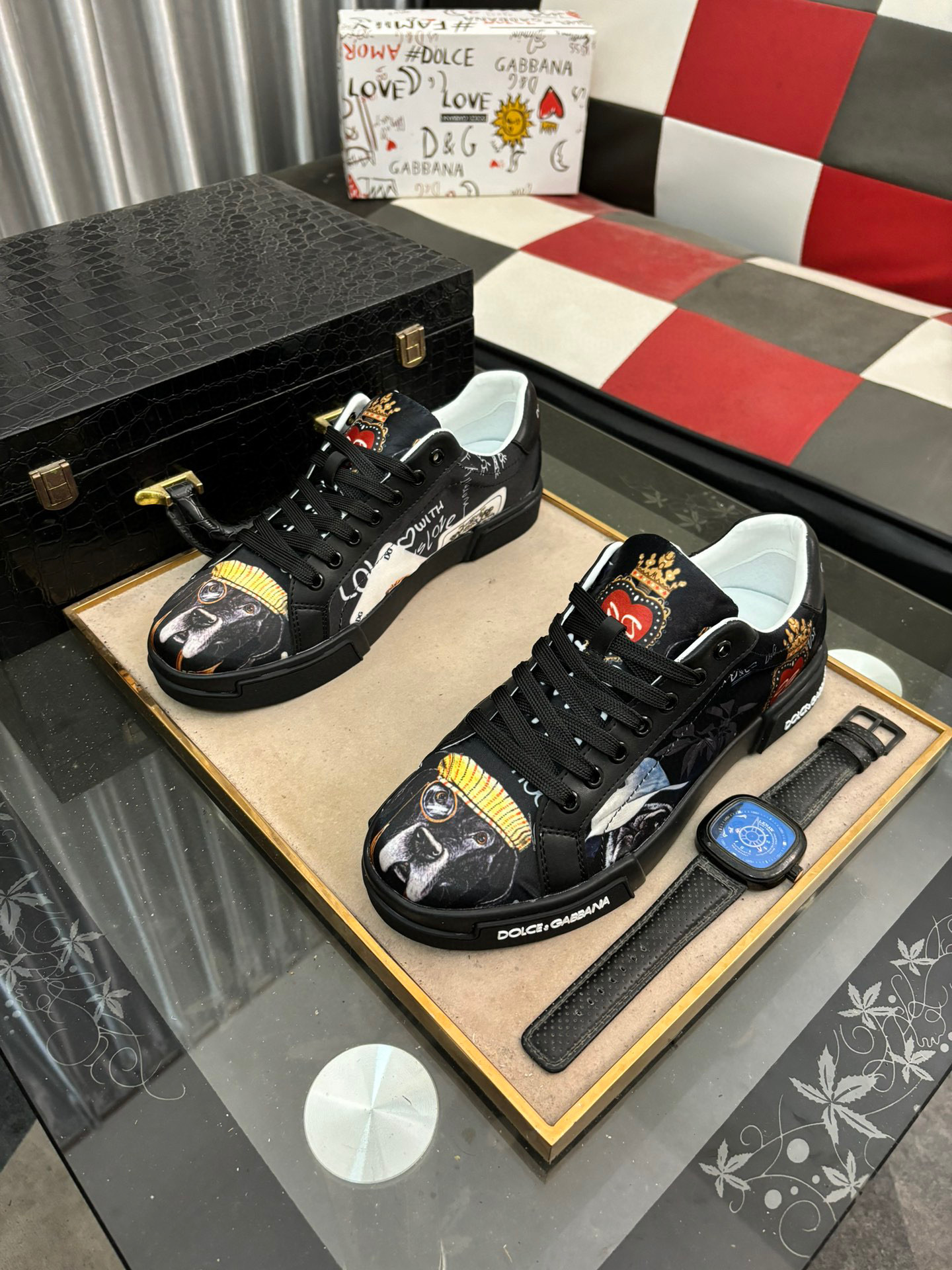 돌체앤가바나 남자 스니커즈 신발 운동화