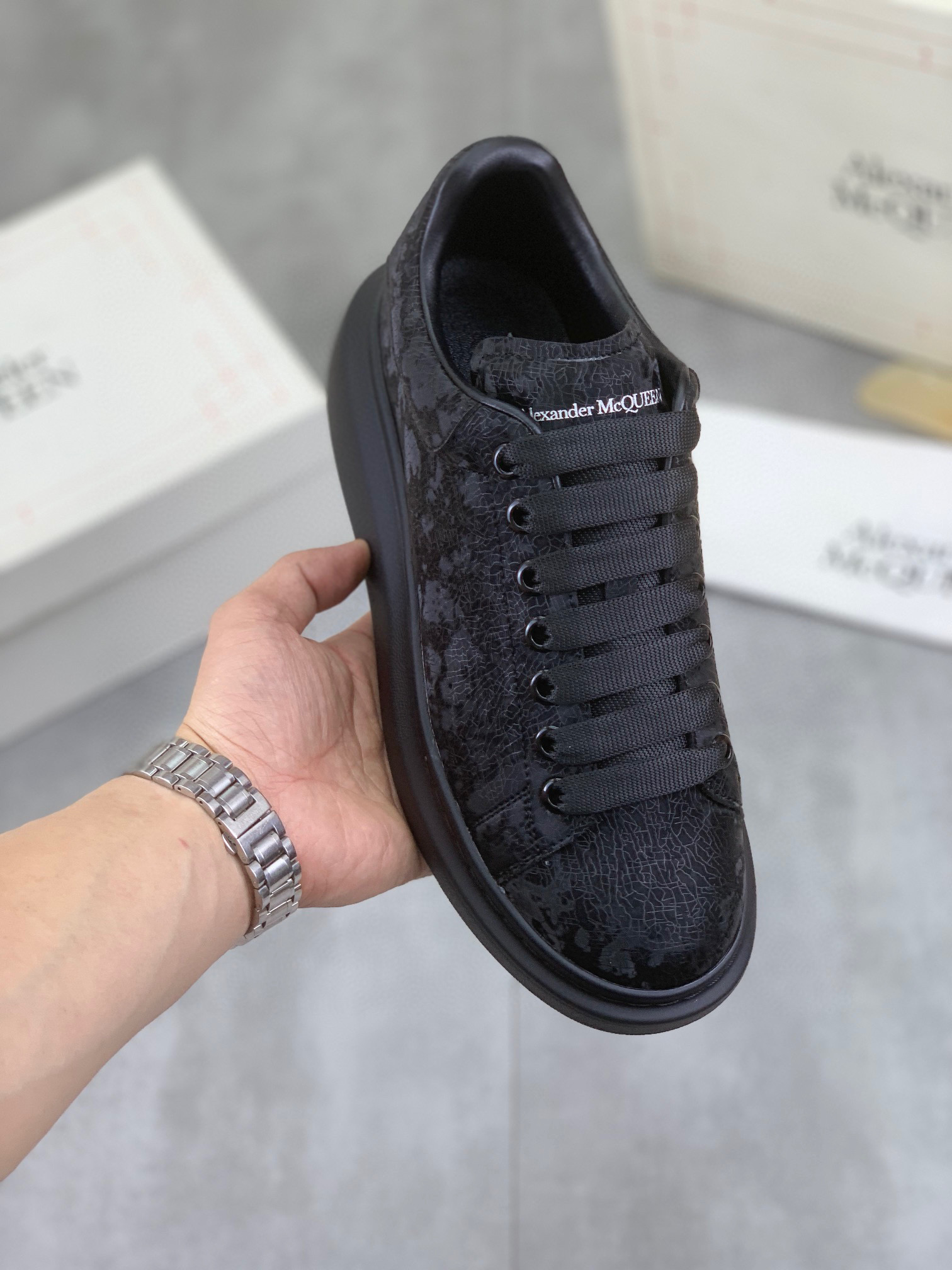 알렉산더 맥퀸 남자 스니커즈 신발 운동화
