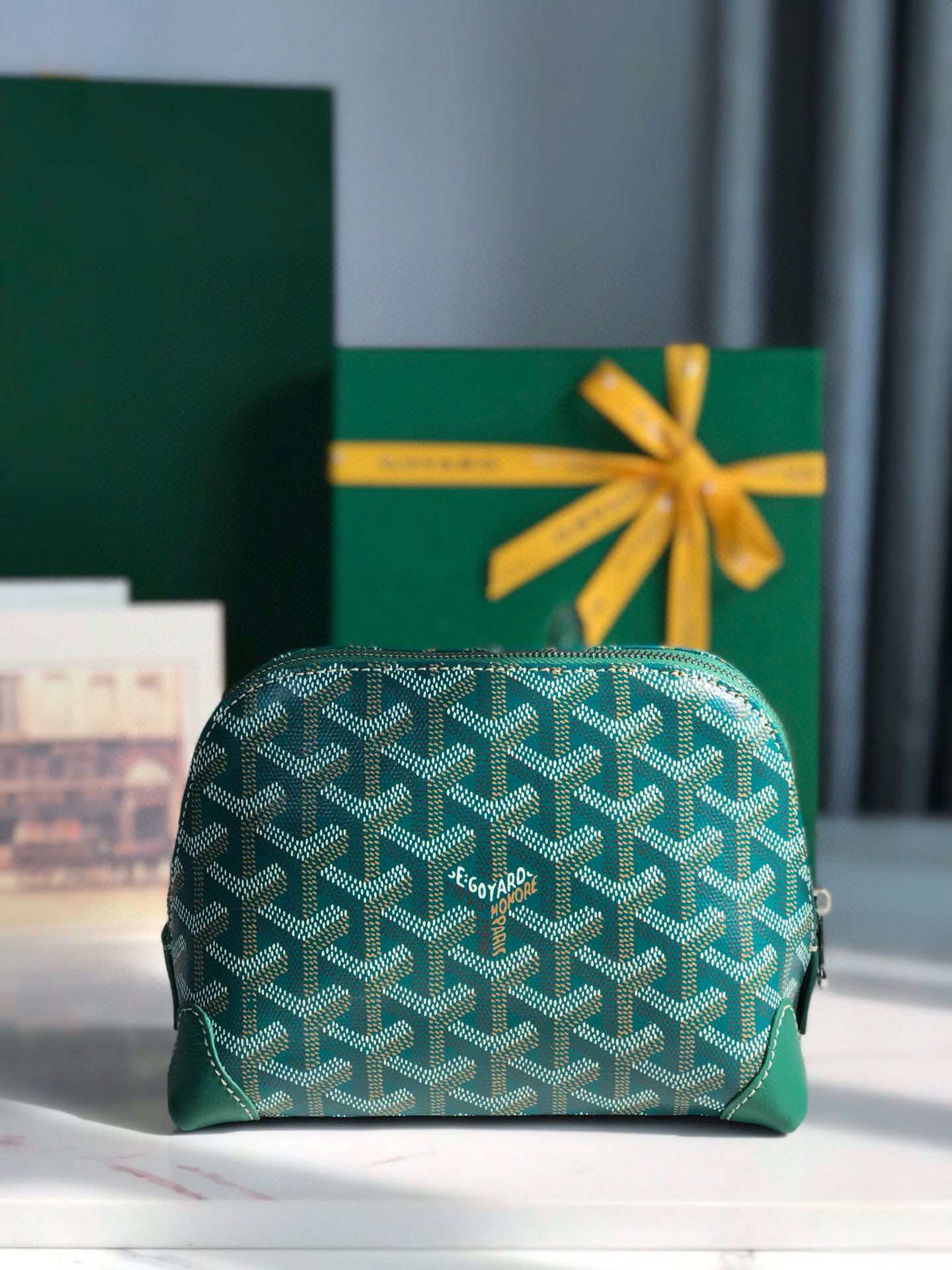 고야드 클러치백 화장품백