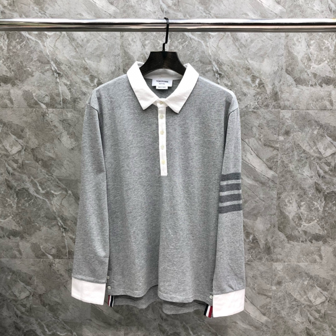 톰브라운 남녀공용 긴팔티셔츠