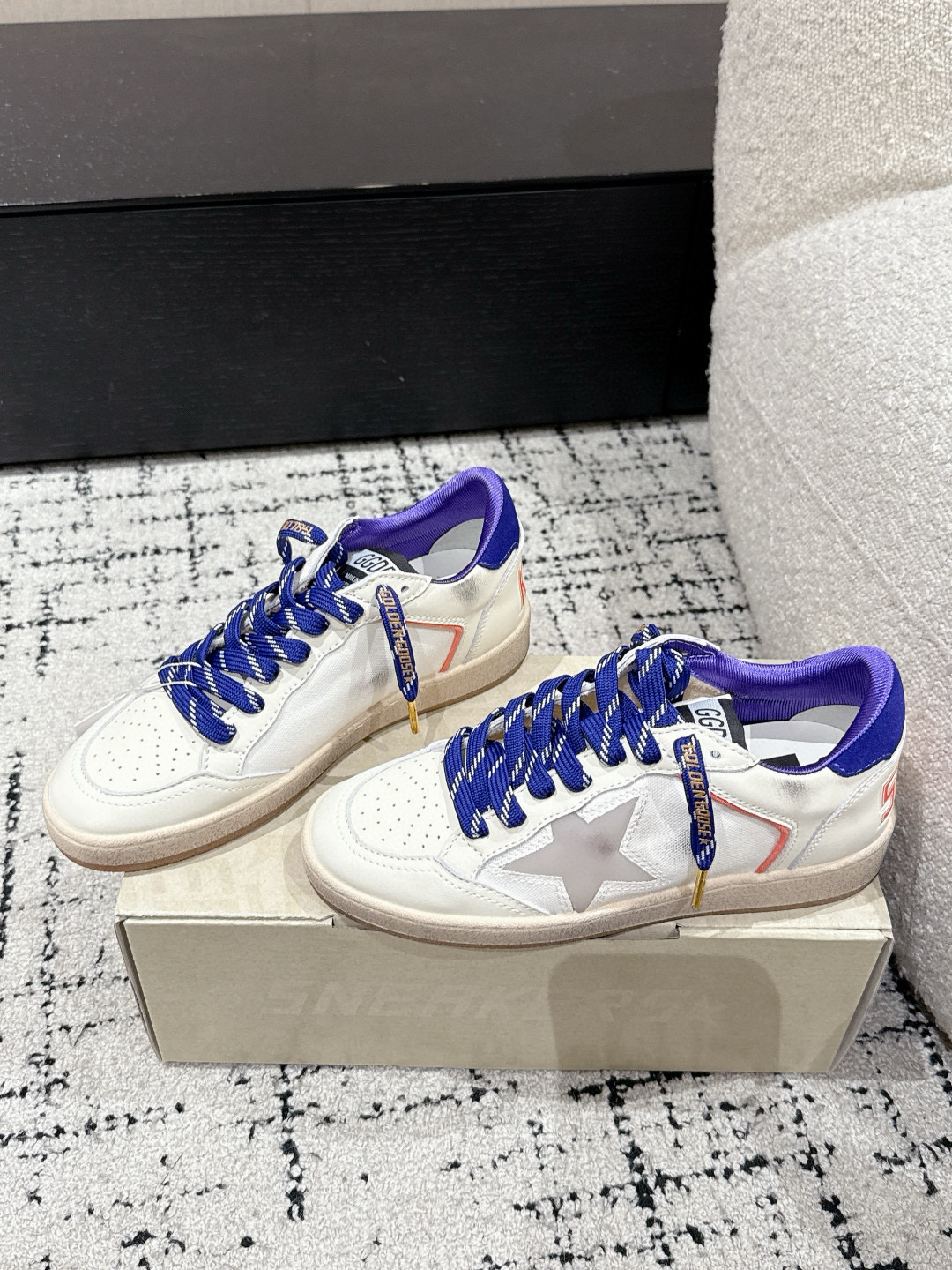 골든구스 3.5cm 여자 스니커즈 신발 운동화