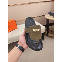 에르메스 남자 슬리퍼
