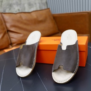 에르메스 남자 슬리퍼