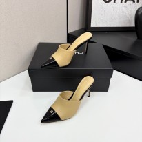 샤넬 여자 슬리퍼 8cm