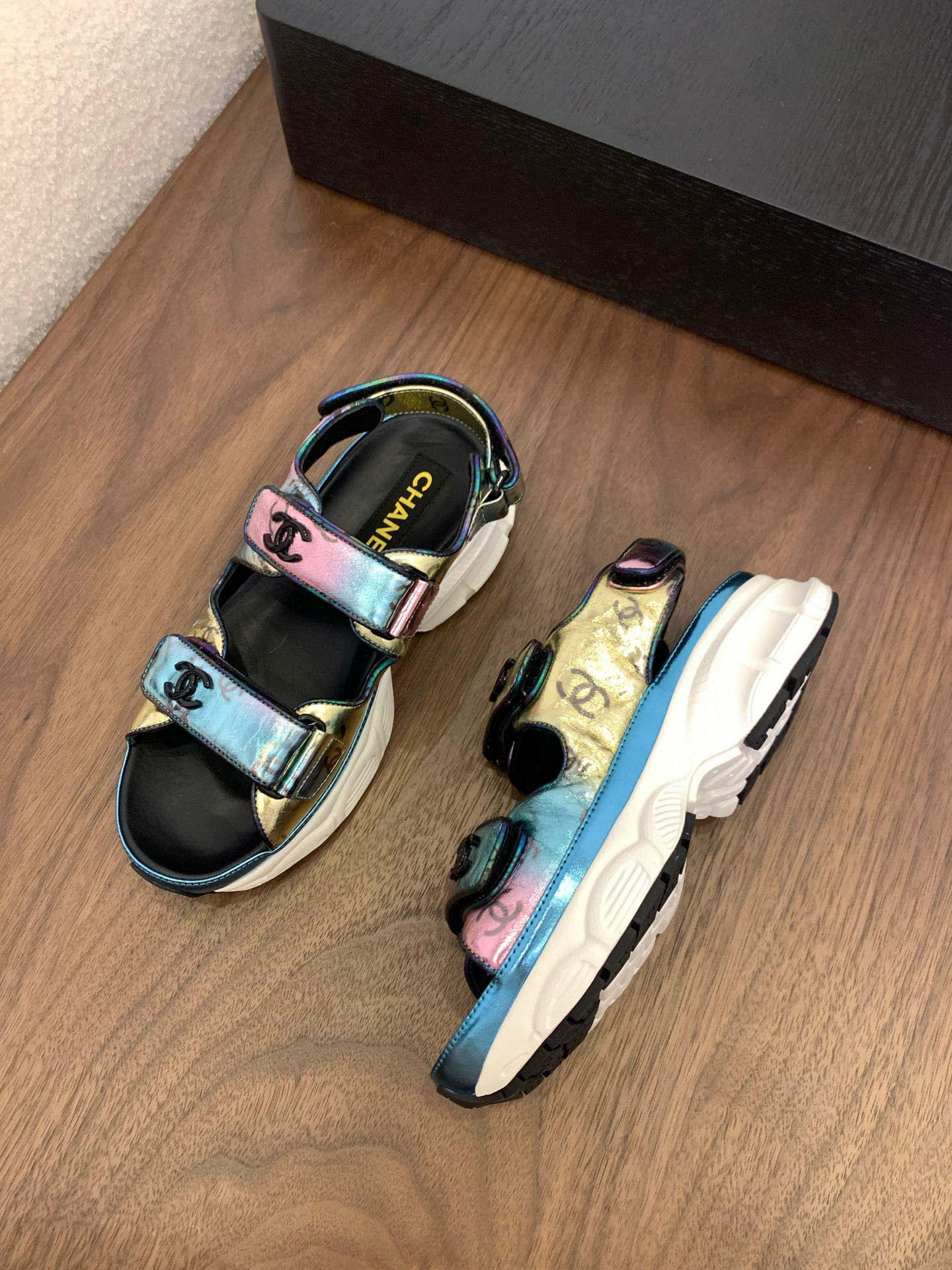 샤넬 여자 샌들