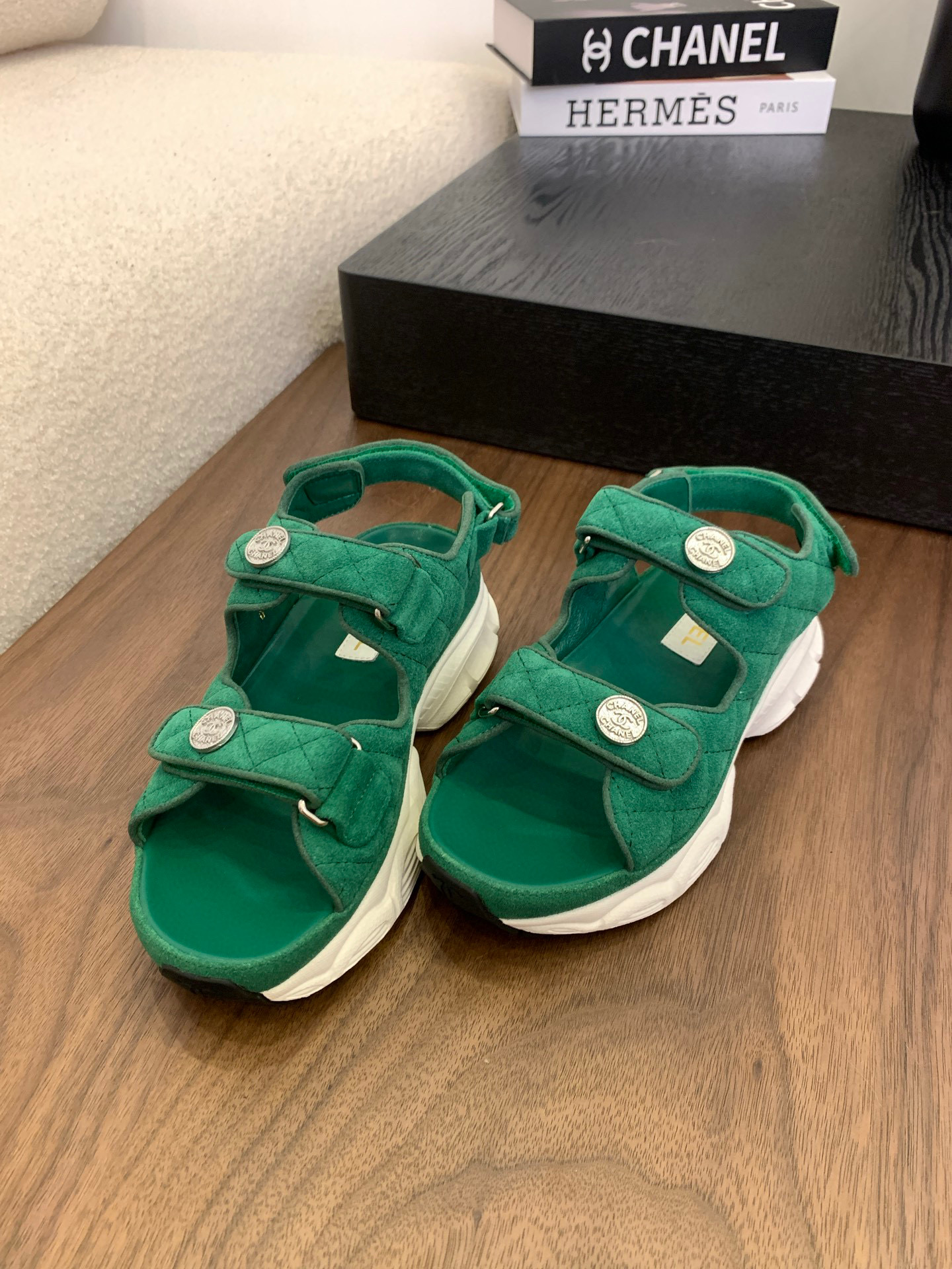 샤넬 여자 샌들