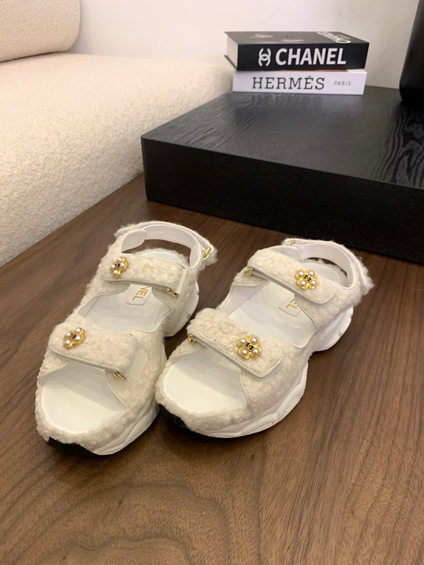 샤넬 여자 샌들