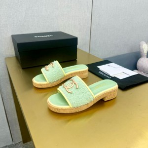 샤넬 여자 슬리퍼 6.5cm