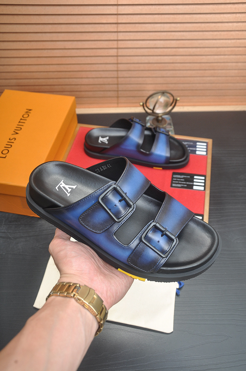 루이비통 남자 슬리퍼