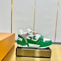 루이비통 트레이너 남녀공용 신발 운동화 스니커즈