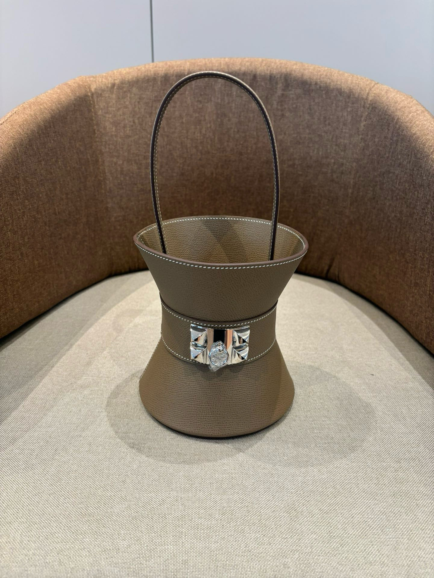 에르메스 Mini Modor 앱송가죽 여자가방