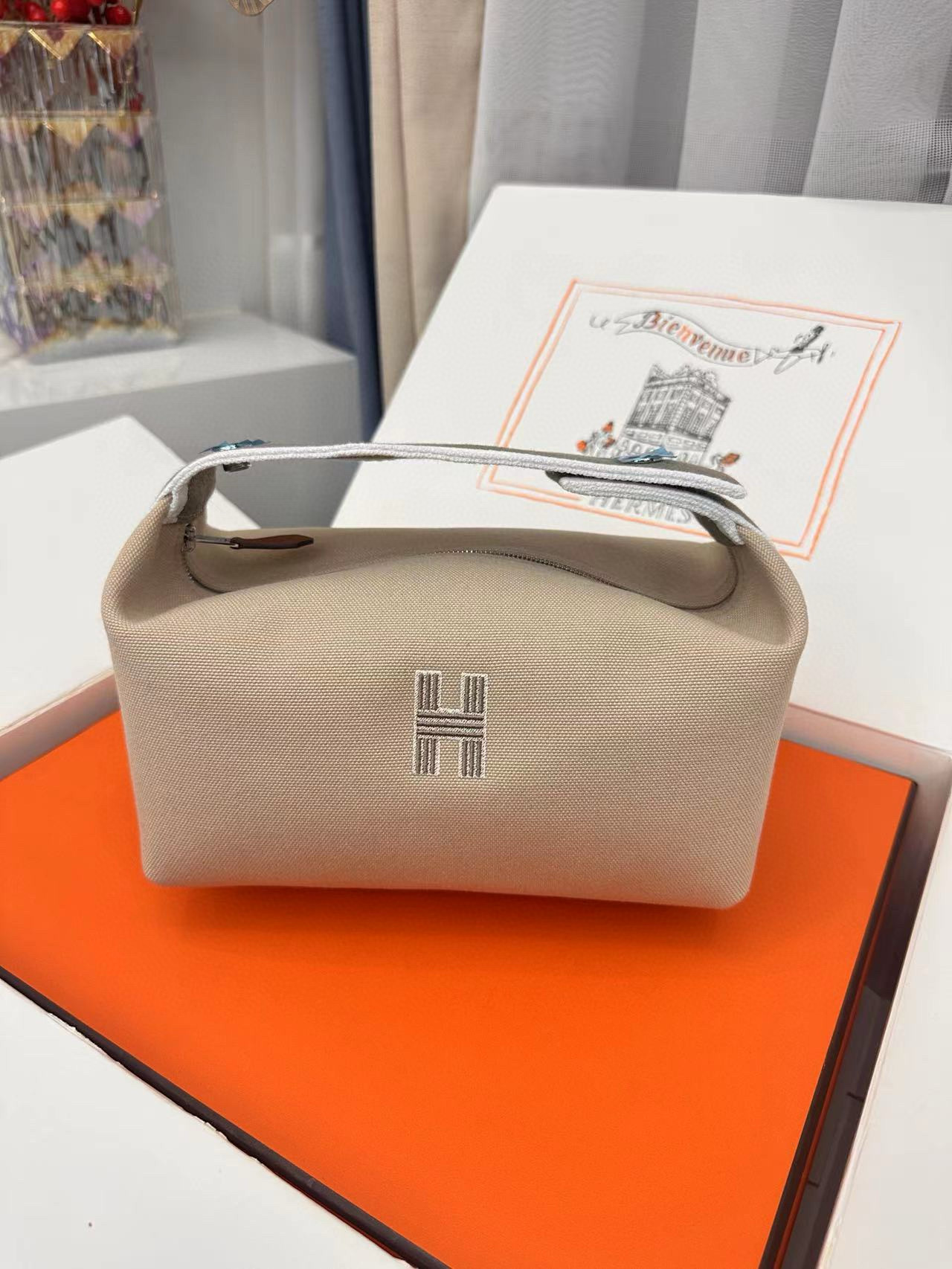 에르메스 브리드 어 브랙 파우치가방