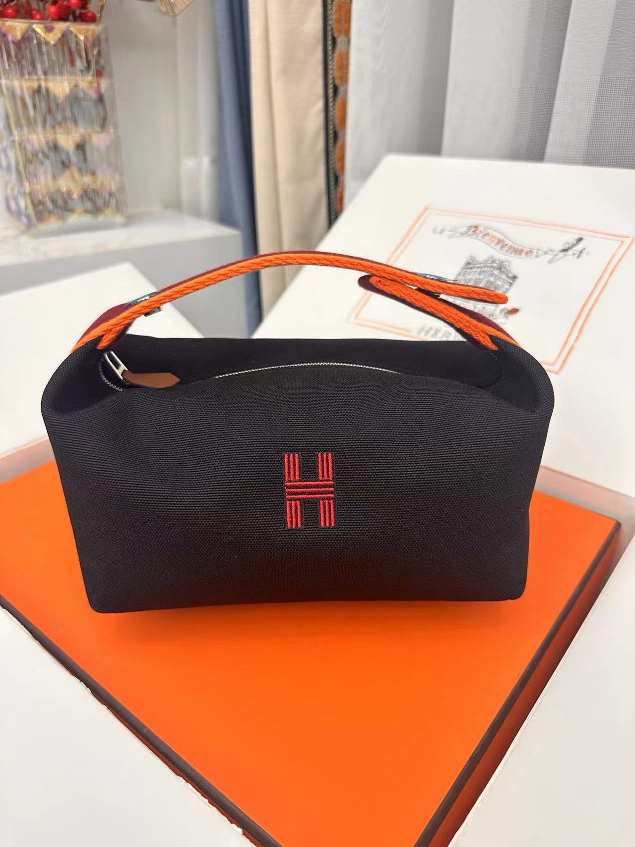 에르메스 브리드 어 브랙 파우치가방