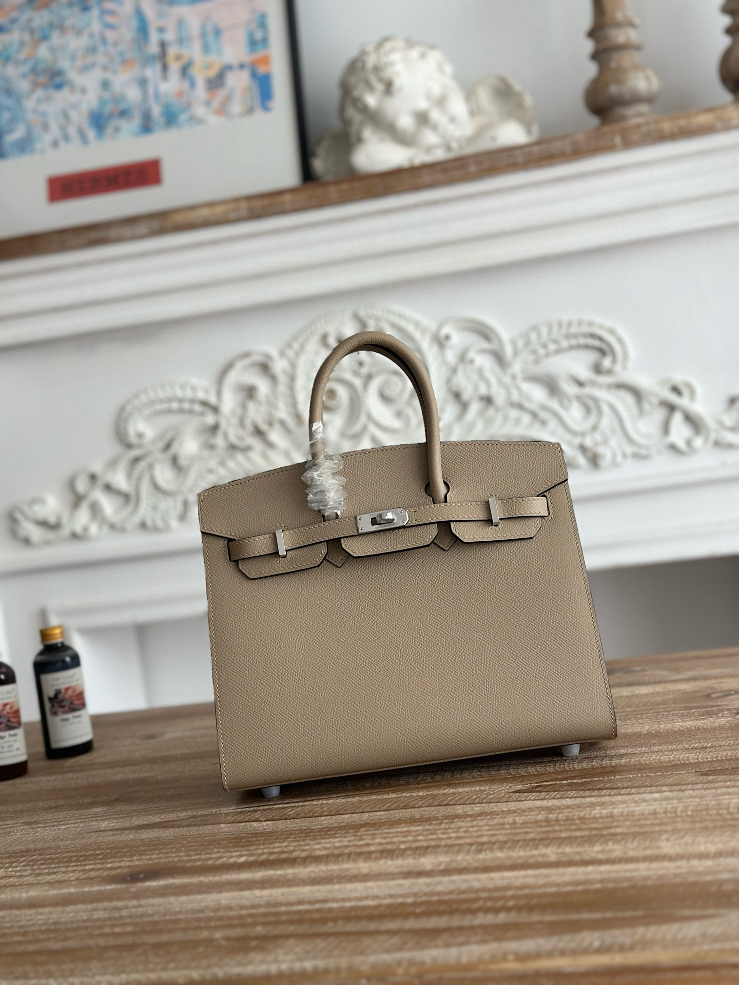 에르메스 버킨백 25 앱송가죽 여자가방