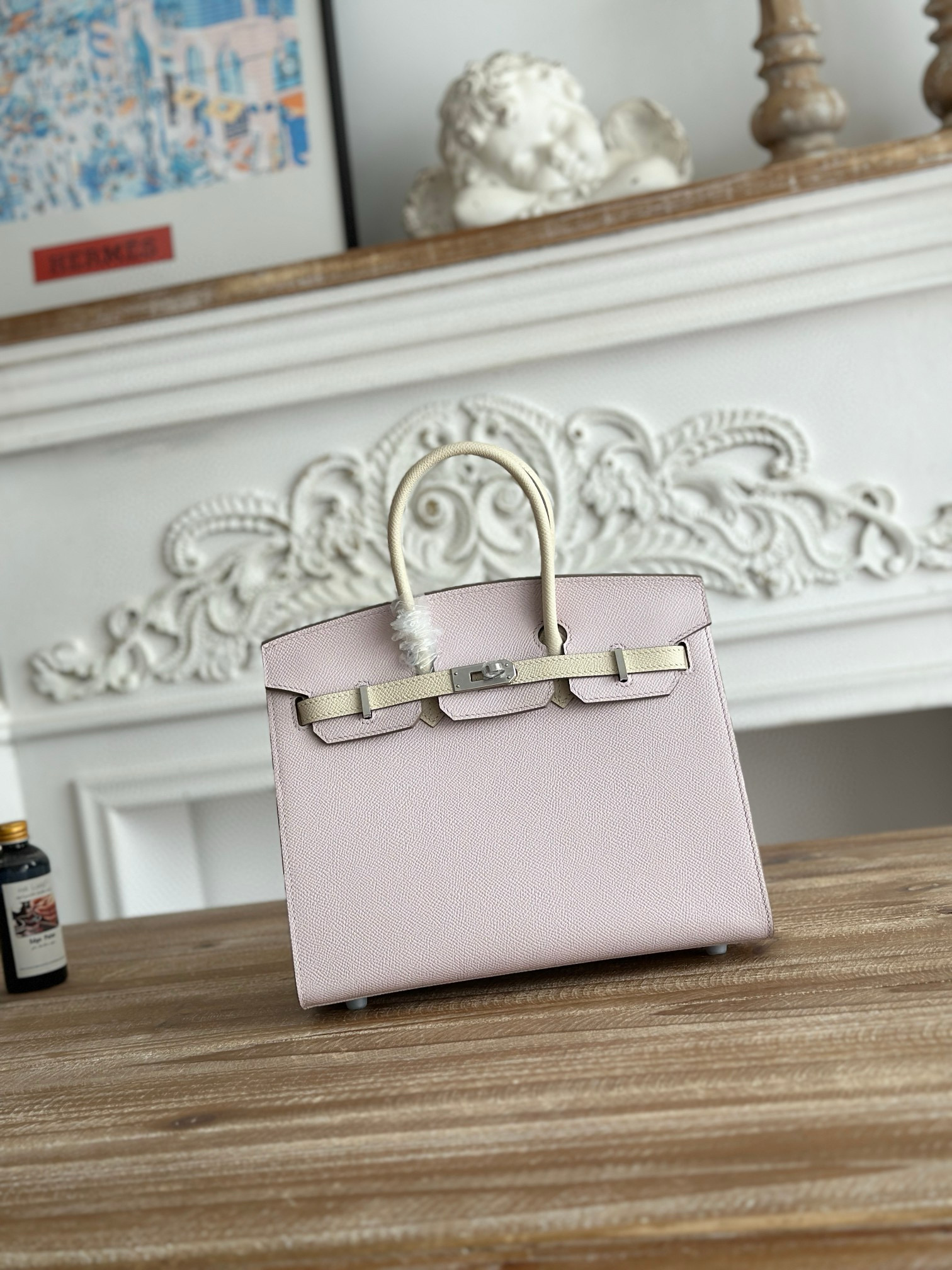 에르메스 버킨백 25 앱송가죽 여자가방