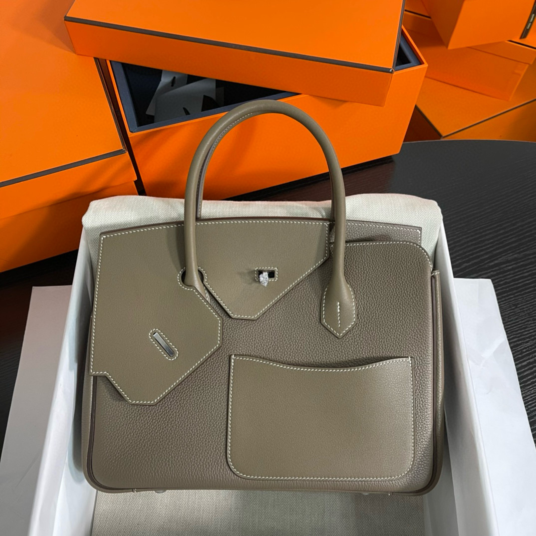 에르메스 버킨백 데페슈 30 토고가죽 여자가방