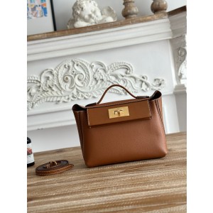 에르메스 켈리 미니 2424 에버컬러가죽/스위프트가죽 여자가방