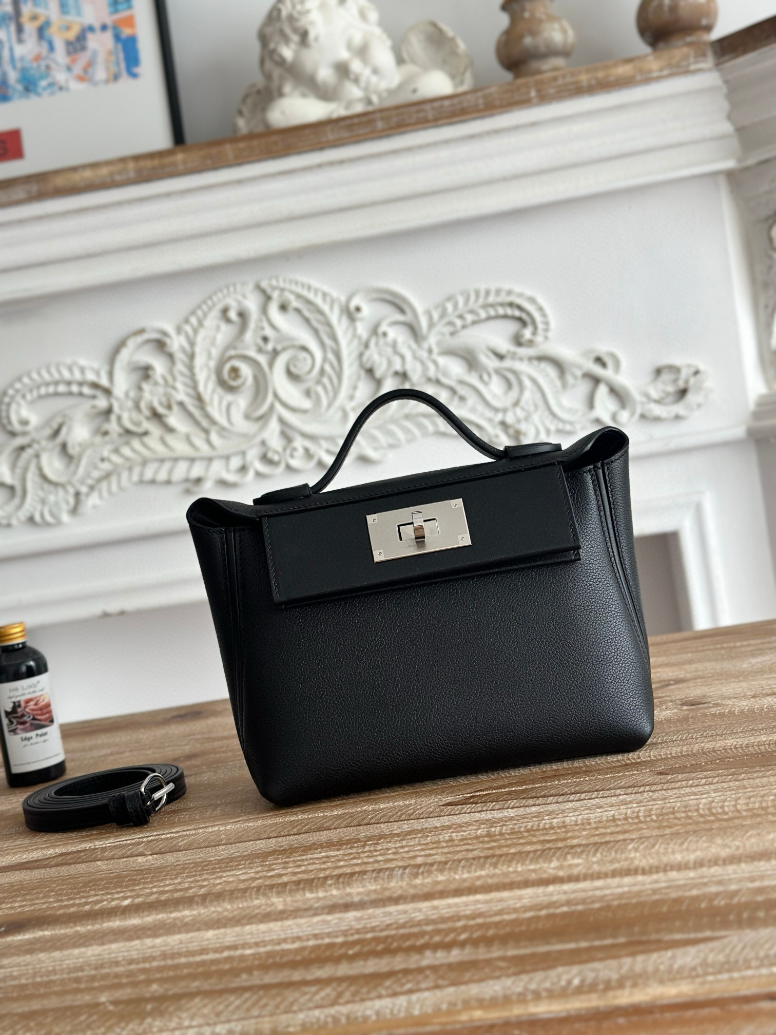 에르메스 켈리 미니 2424 에버컬러가죽/스위프트가죽 여자가방