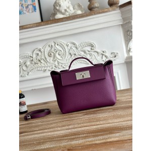 에르메스 켈리 미니 2424 에버컬러가죽/스위프트가죽 여자가방