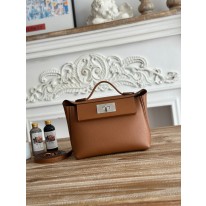 에르메스 켈리 미니 2424 에버컬러가죽/스위프트가죽 여자가방