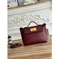 에르메스 켈리 미니 2424 에버컬러가죽/스위프트가죽 여자가방