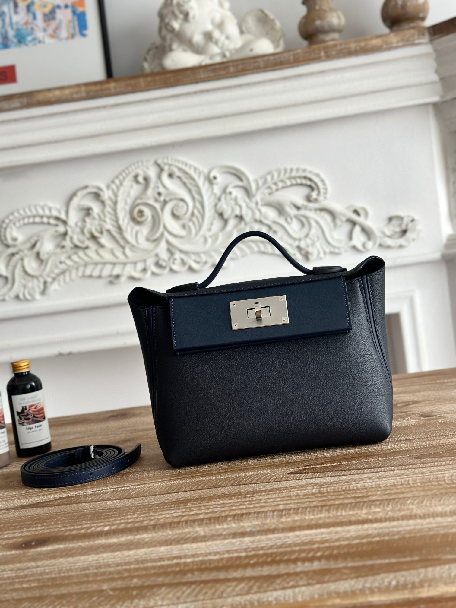 에르메스 켈리 미니 2424 에버컬러가죽/스위프트가죽 여자가방