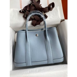 에르메스 가든파티 30 클레망스가죽 여자가방