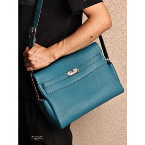 에르메스 라지 켈리백 메신저백 토고가죽