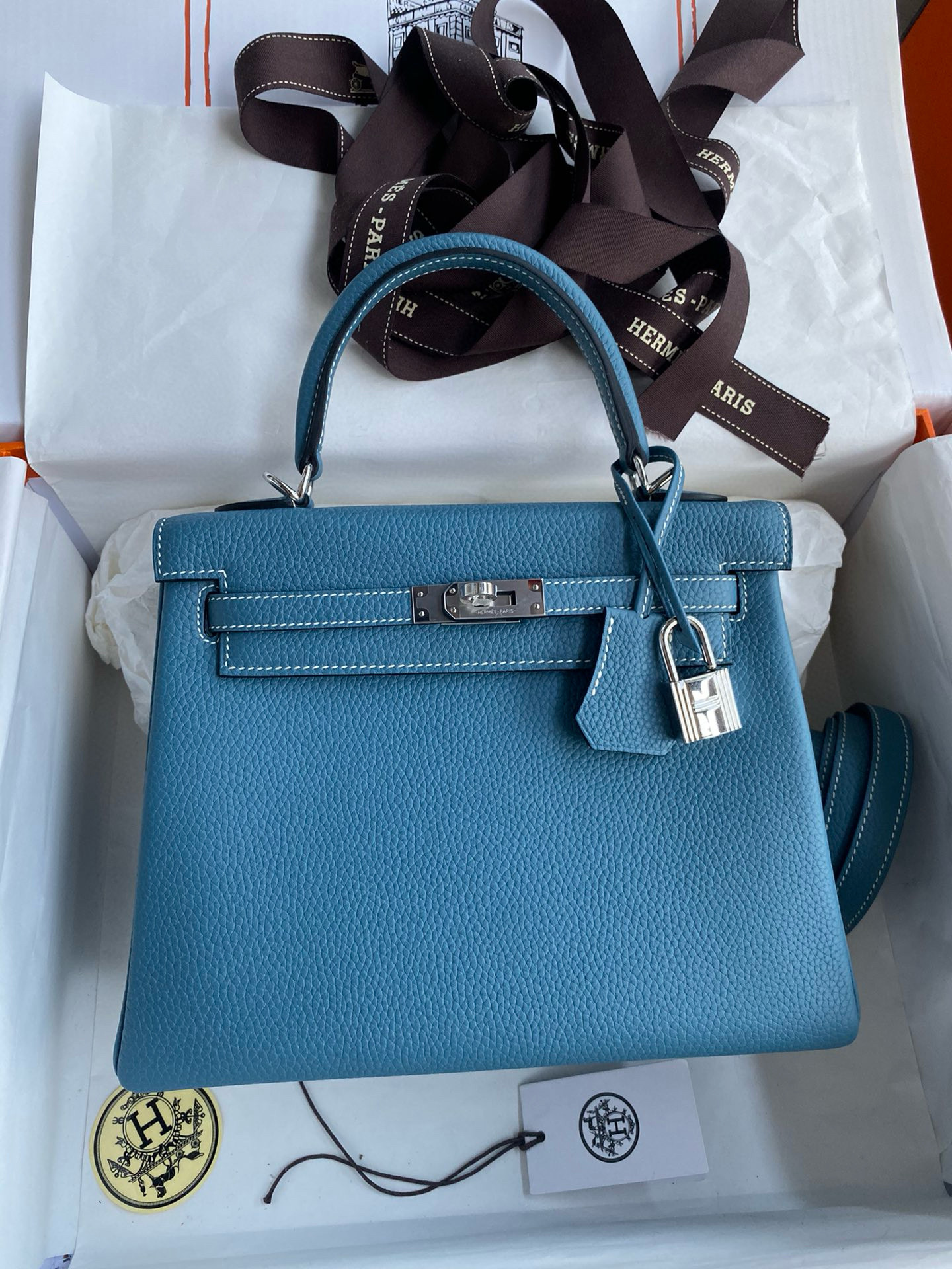 에르메스 켈리 25 토고가죽 여자가방