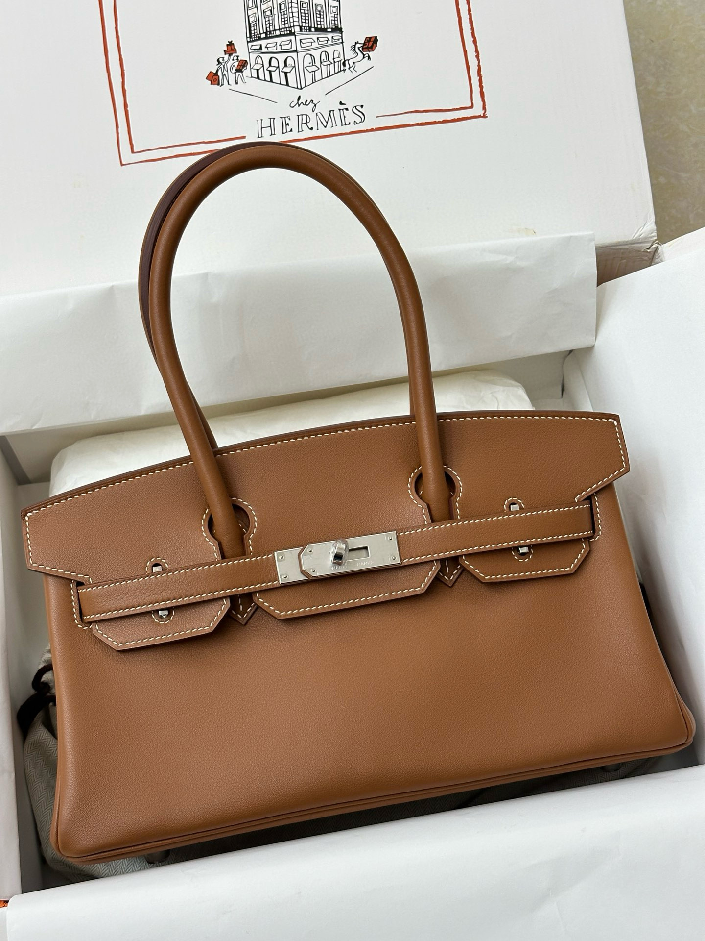 에르메스 숄더 버킨백 29 스위프트가죽 여자가방