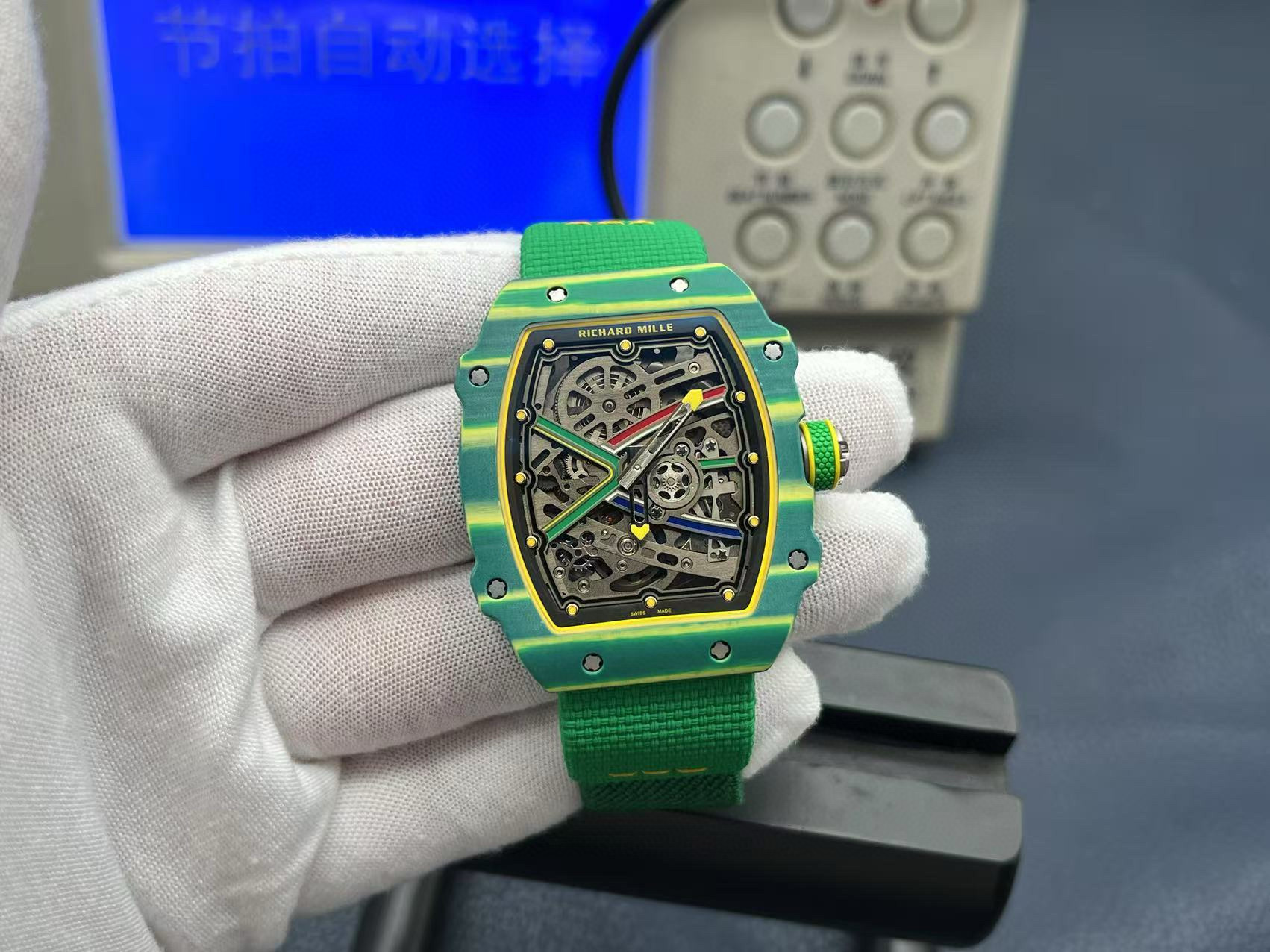 리차드밀 67-02 미러급 남자시계