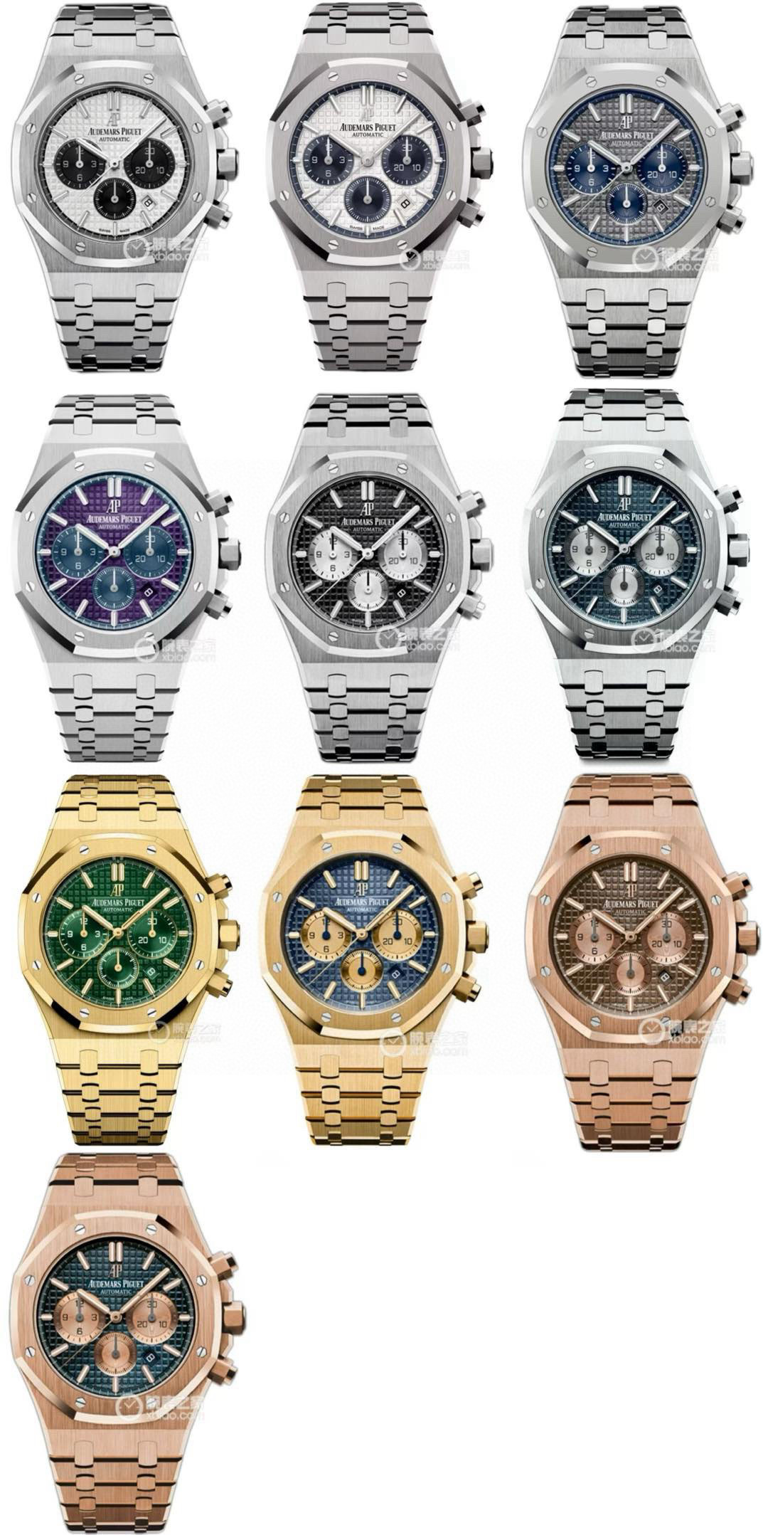 오데마피게 10컬러 26331ST 7750무브먼트 HBF공장 미러급 남자시계