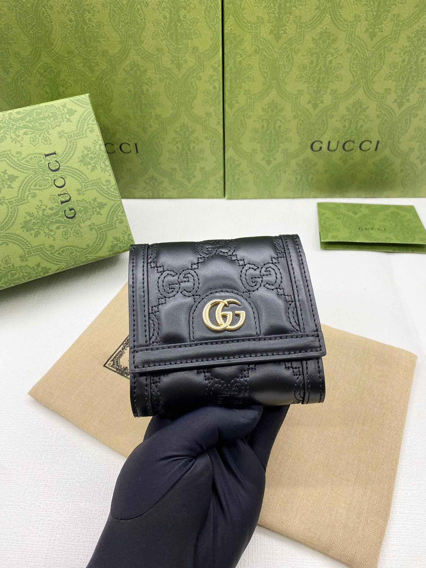 구찌 여자 반지갑 723799