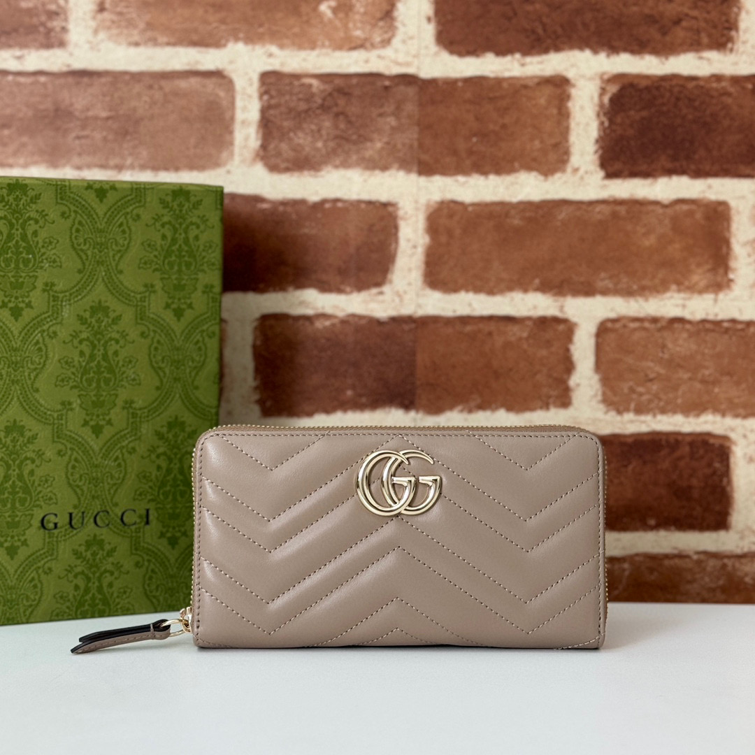 구찌 여자 장지갑 443123