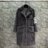 톰브라운 여자 양털 코트