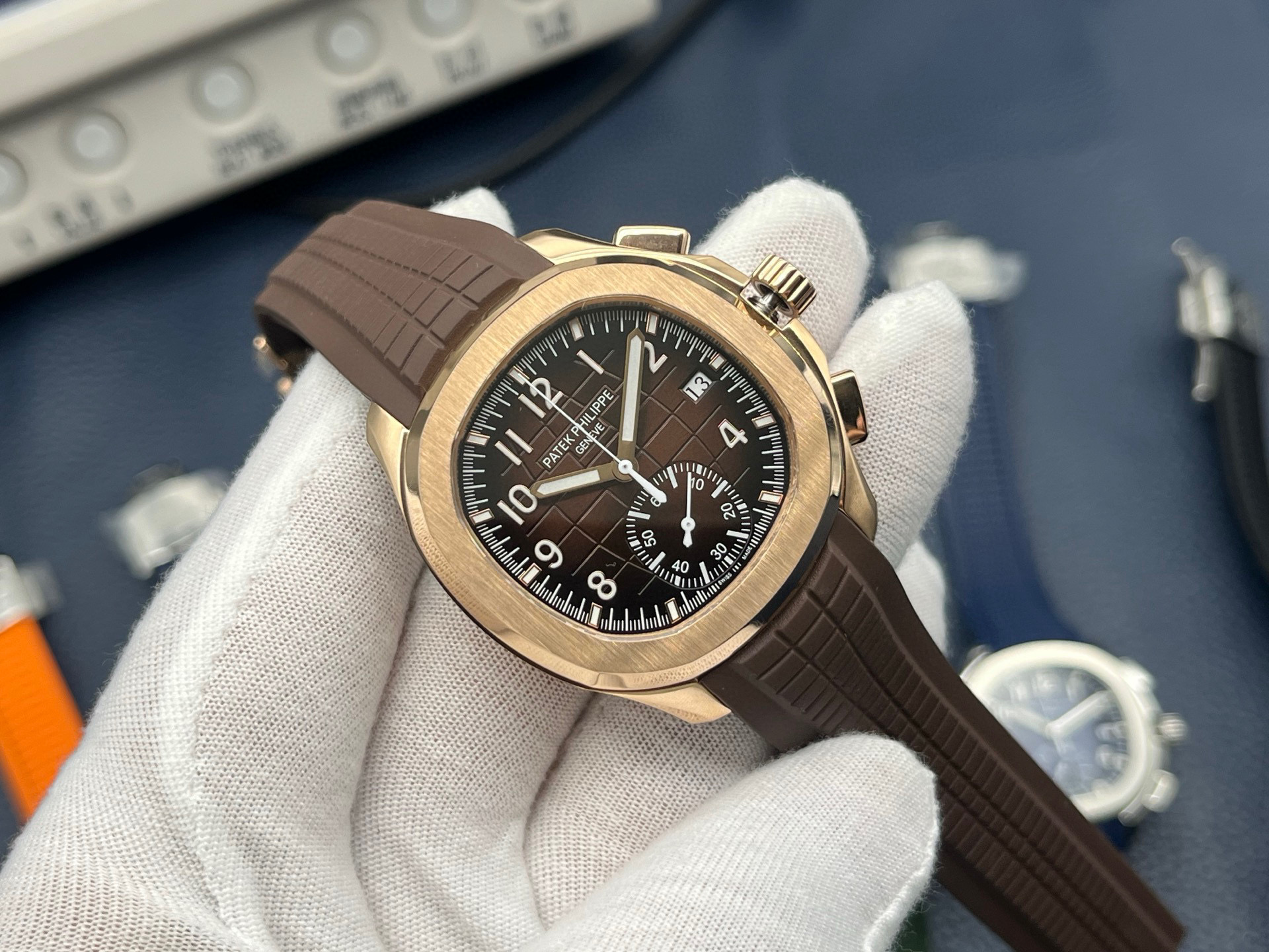 파텍필립 5968A-001 남자 미러급 시계 6칼라