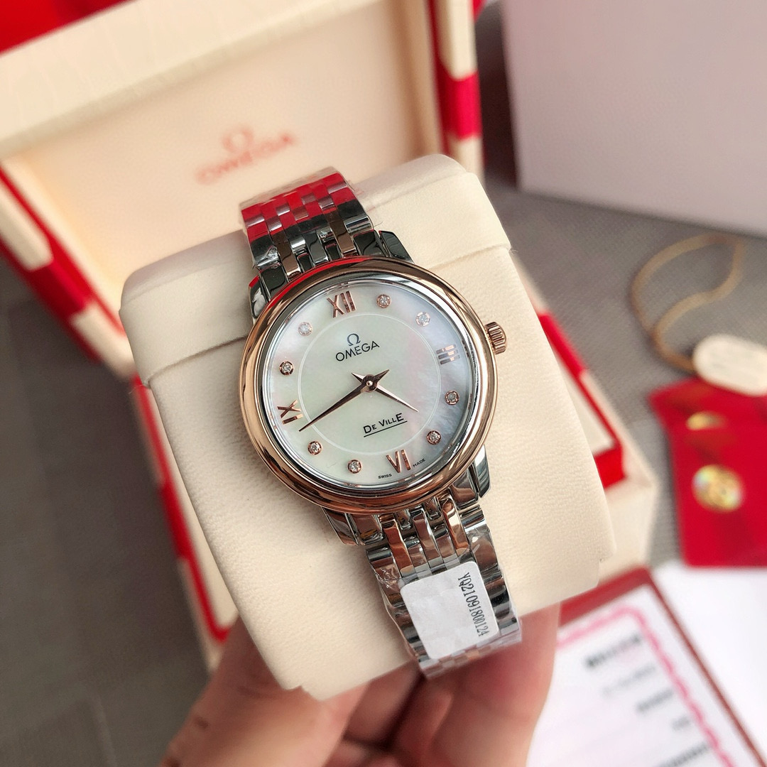 오메가 미러급 여자시계