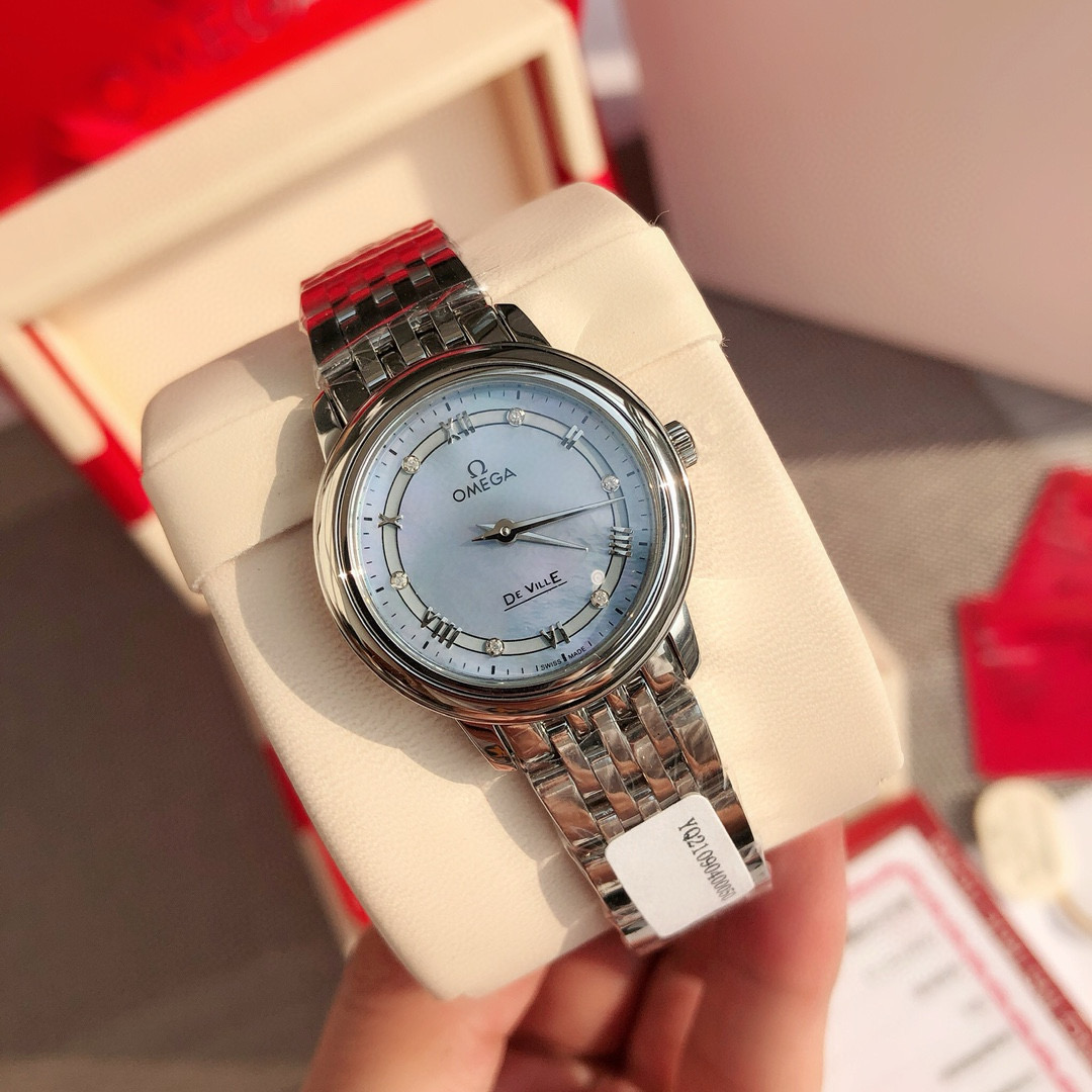 오메가 미러급 여자시계