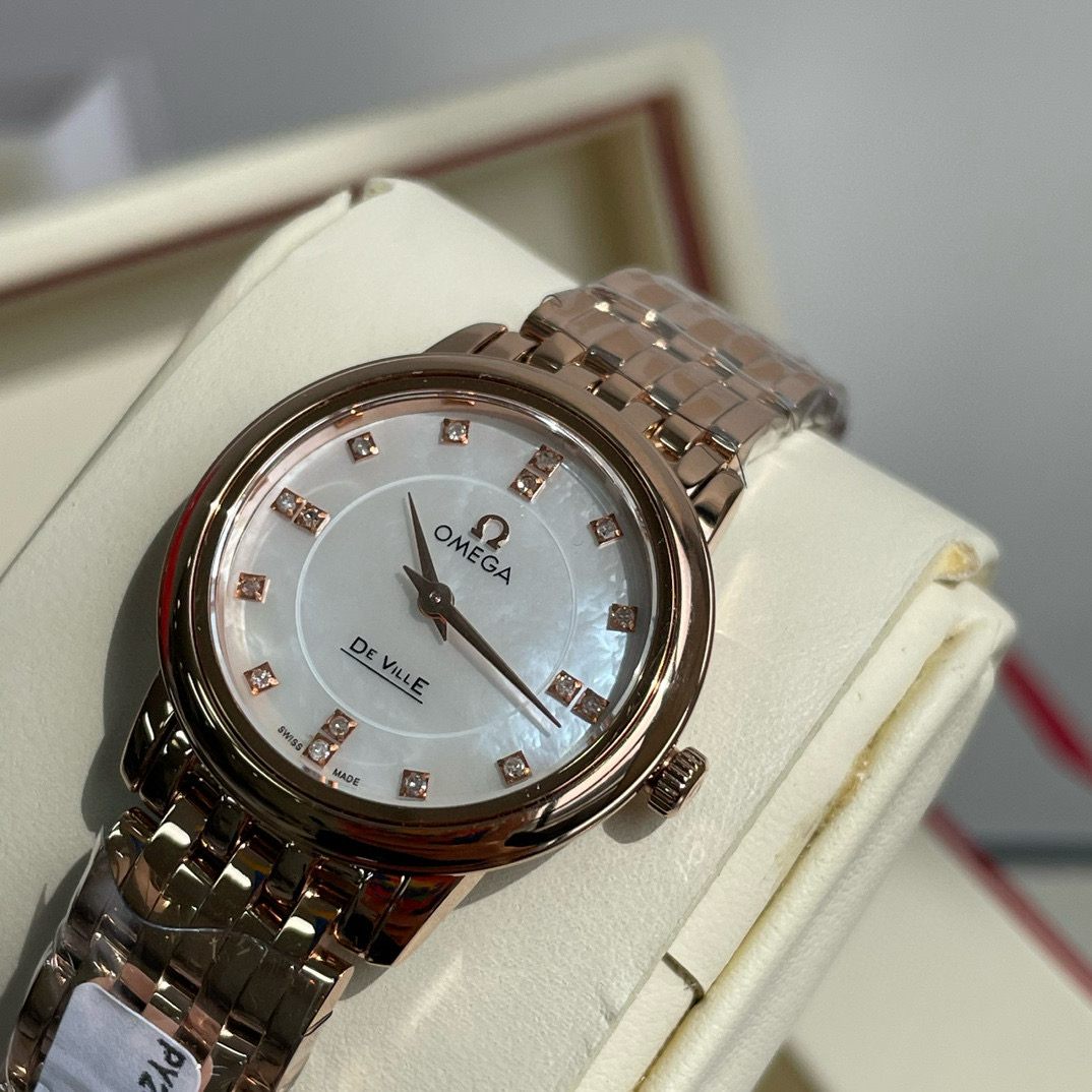 오메가 미러급 여자시계