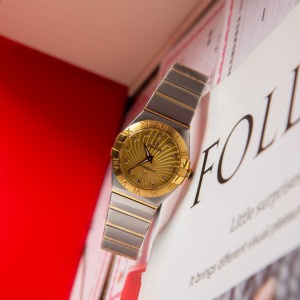 오메가 미러급 여자시계