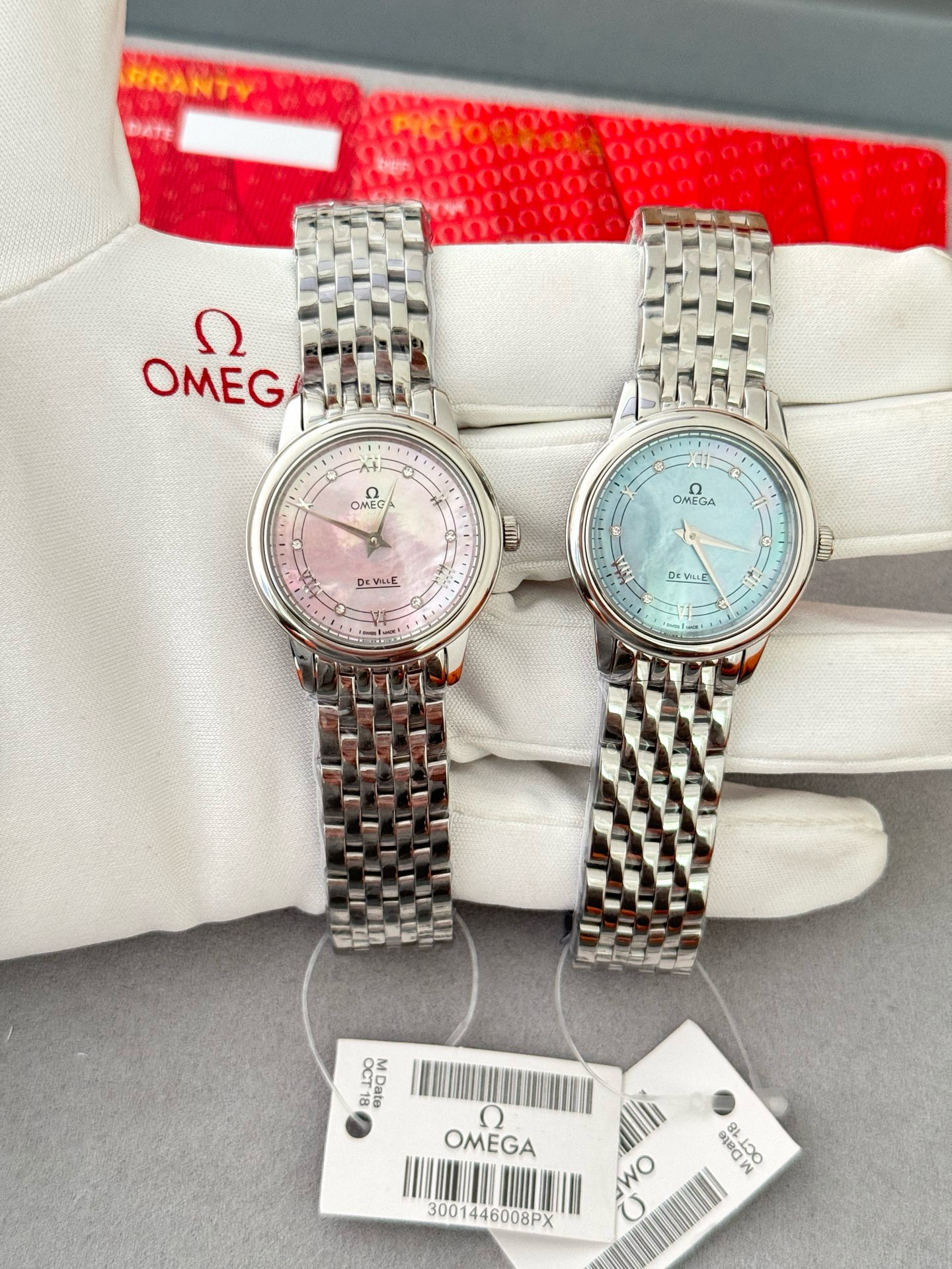 오메가 4컬러 A급 여자시계