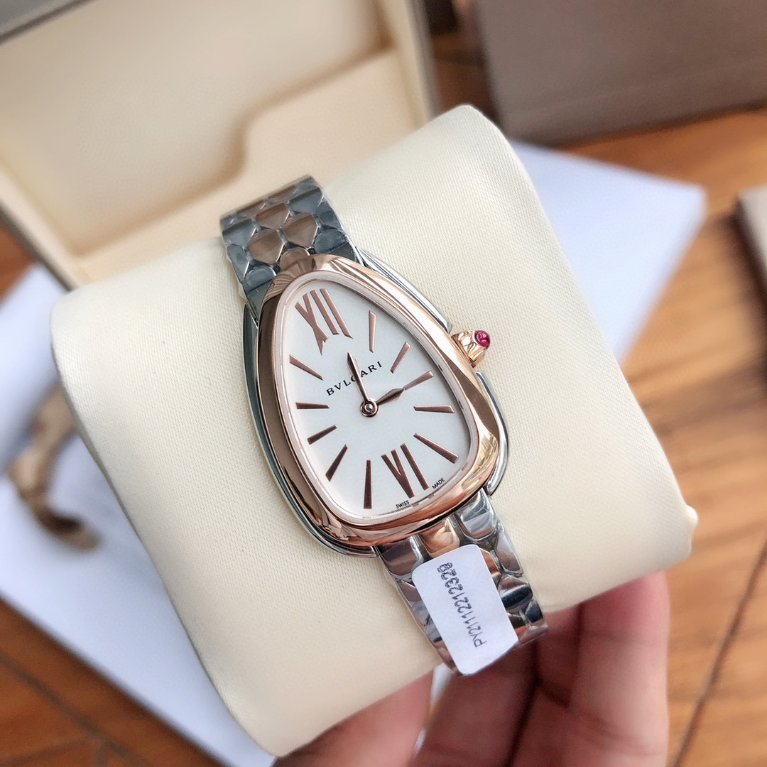 불가리 미러급 여자시계