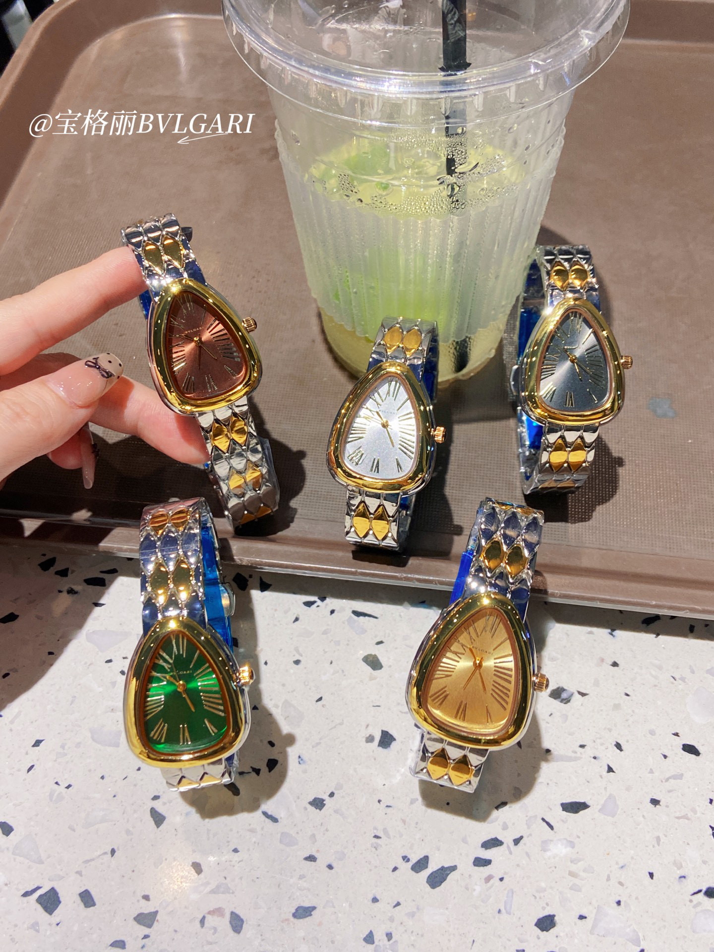 불가리 A급 여자 시계