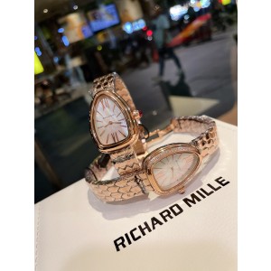 불가리 2칼라 A급 여자 시계