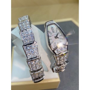 불가리 미러급 여자시계